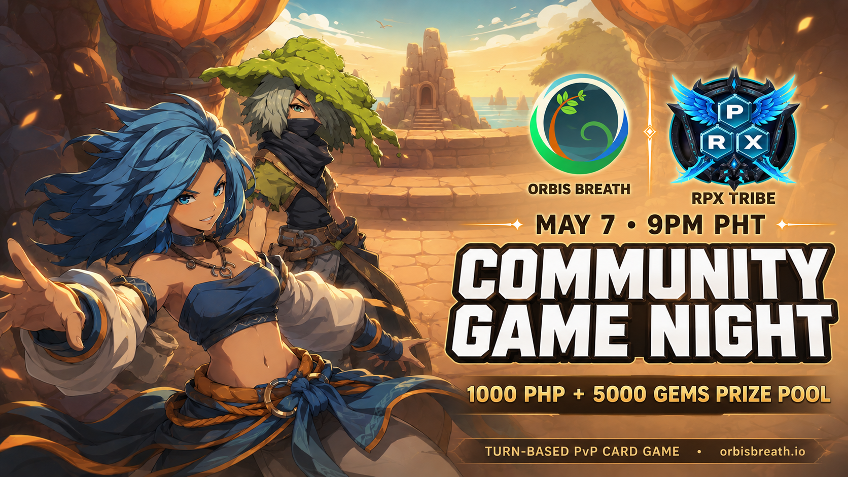 Orbis community game night creative
