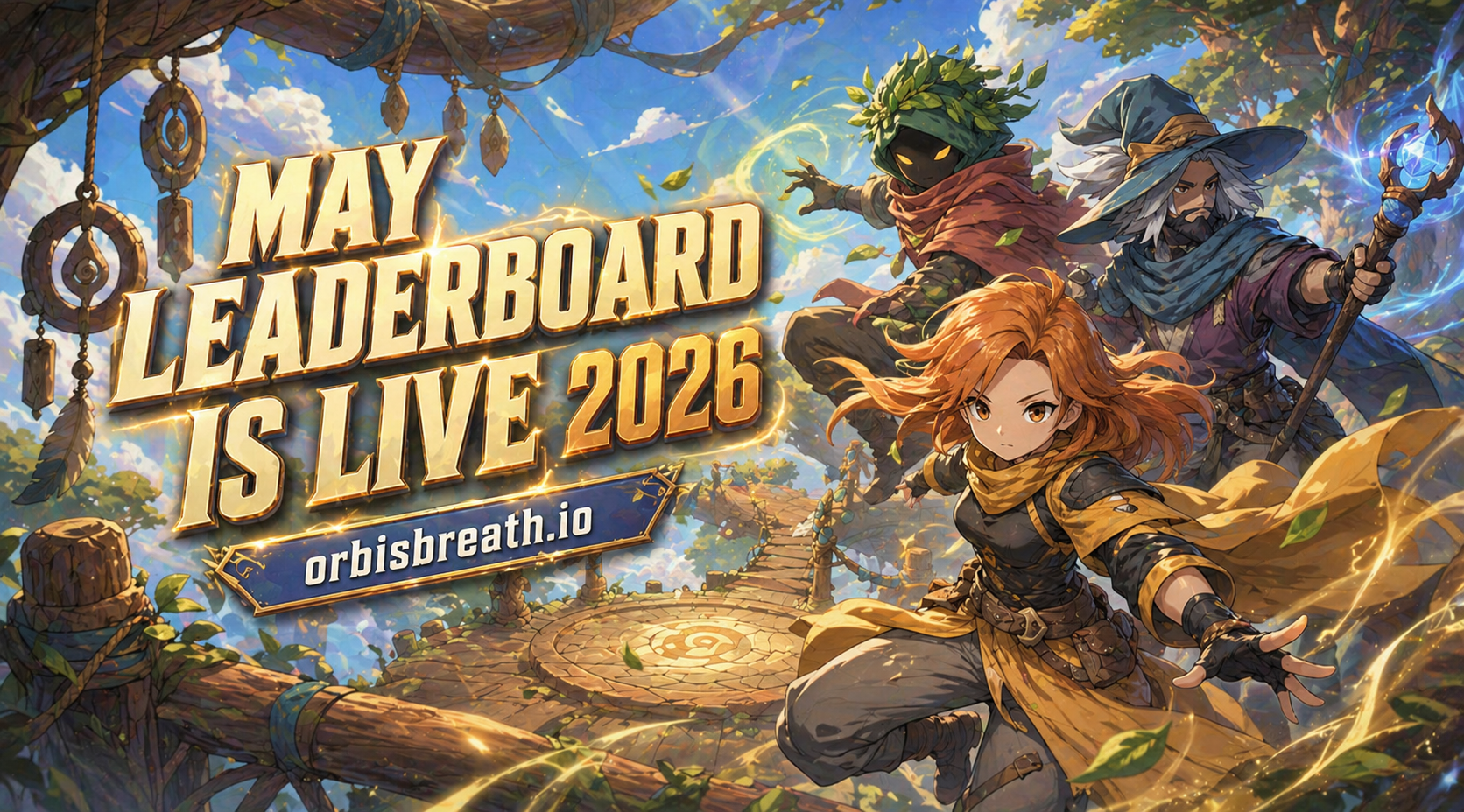 Orbis May leaderboard live creative